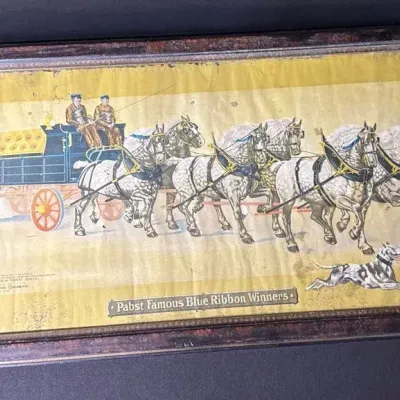 “Pabst Famous Blue Ribbon Winners” Advertisement 