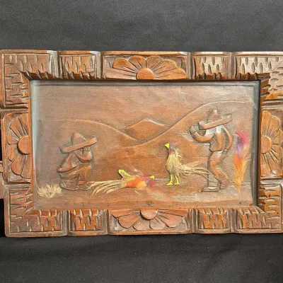 Folk Art Serving Tray
