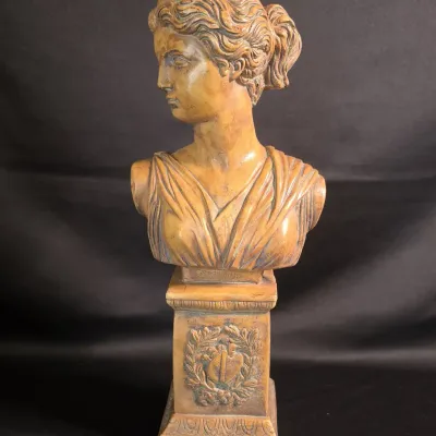 Reproduction Bust Of Greek Godess
