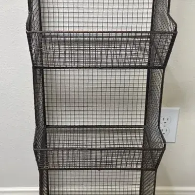 Wire Mesh Storage Rack