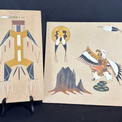Navajo Sand Paintings 