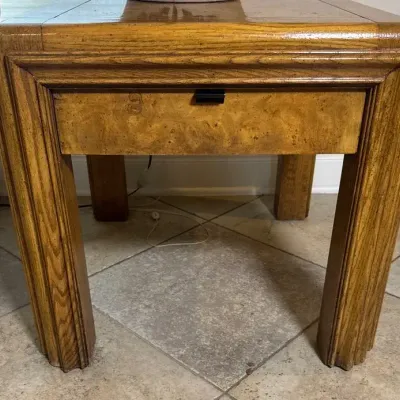 Parquetry End table #2