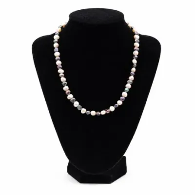 Sale Photo Thumbnail #36: Lot 36   
Freshwater Black & White Pearl Necklace