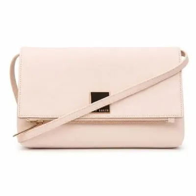 Sale Photo Thumbnail #16: Lot 16  
Ted Baker Blush Pink Foldover Clutch