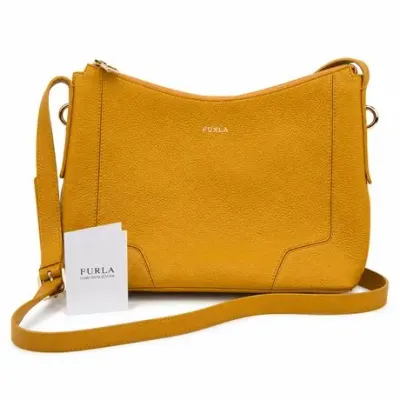 Sale Photo Thumbnail #31: Lot 31   
Furla Perla Crossbody BF16 VMT Leather Girasole Shoulder Bag