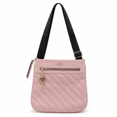 Sale Photo Thumbnail #20: Lot 20  
Juicy Couture Quilted Pink Crossbody Bag