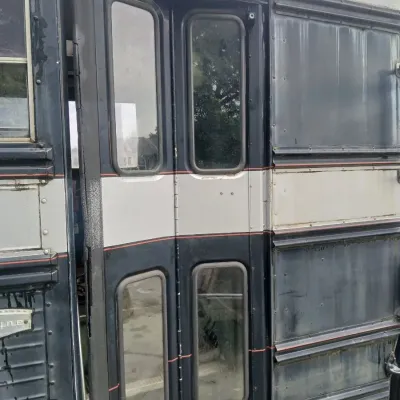 Sale Photo Thumbnail #56: Vintage 1948 Gillig bus converted to a motor home