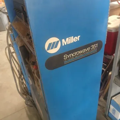 Sale Photo Thumbnail #24: Miller Syncrowave 351 AC/DC Welder 
