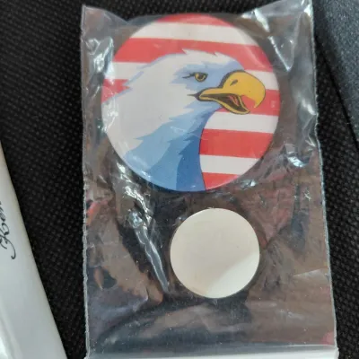 Sale Photo Thumbnail #157: Eagle Vintage Button