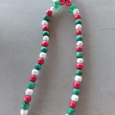 Sale Photo Thumbnail #210: Christmas Tree and Beaded Necklace