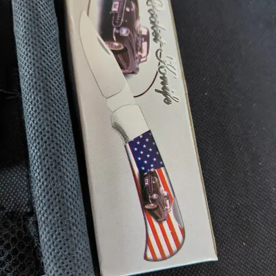 Sale Photo Thumbnail #153: Collectible USA knife.