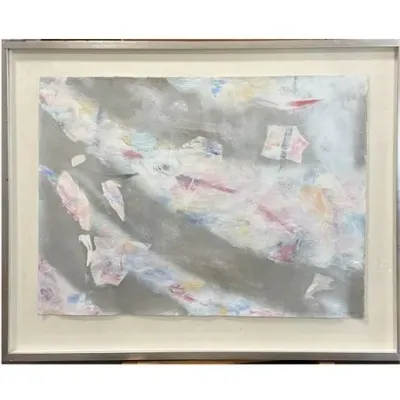 Sale Photo Thumbnail #172: Carter K. Williams Mixed media Abstract 1994
