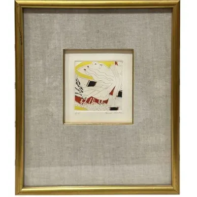 Sale Photo Thumbnail #62: Knox Martin (American, 1923–2022) Artist Proof 1970's -1980's