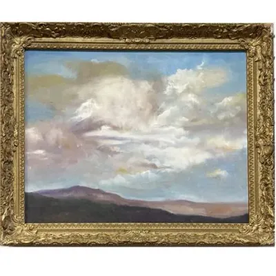 Sale Photo Thumbnail #79: Greg Fuss, Horizon Study, Oil on Canvas