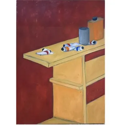 Sale Photo Thumbnail #51: 1968, Greg Fuss, Untitled, OIl on Canvas