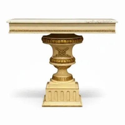 Sale Photo Thumbnail #209: Empire Style Neoclassical Console Table