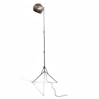 Sale Photo Thumbnail #212: MCM Eyeball Telescopic Chrome Table/Floor Lamp