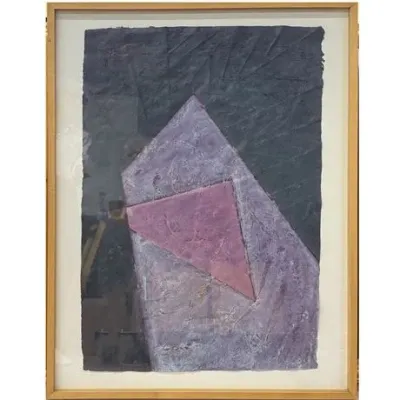 Sale Photo Thumbnail #21: Lot 022
Sun-Hee Kwon (B. 1947) Pink Bird, Acrylic on Paper