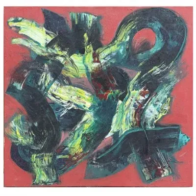 Sale Photo Thumbnail #176: David Haberman, "Serpentine Series", 1995