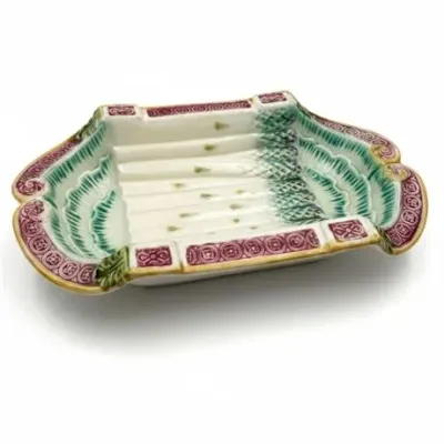 Sale Photo Thumbnail #121: Mid 19th C. Salins-les-Bains French Asparagus Cradle Platter