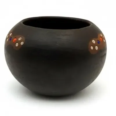 Sale Photo Thumbnail #153: African Zulu Clay Tribal Pot “Ukhamba