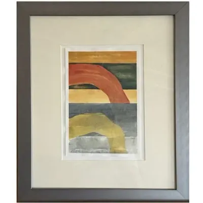 Sale Photo Thumbnail #163: David Haberman, Watercolor, "Caner Rising", 1999