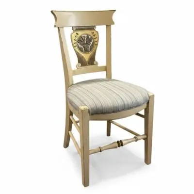 Sale Photo Thumbnail #37: Directoire-Style Painted Side Chair