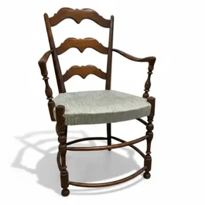Sale Photo Thumbnail #195: Sikes Chair Co, French Provençal Armchair