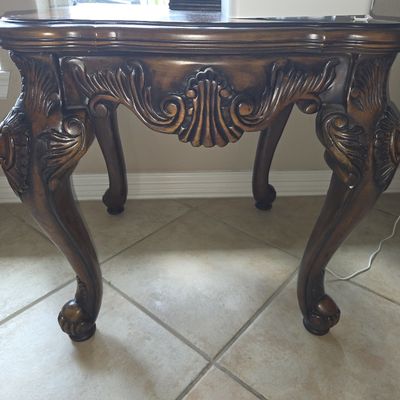 One of three pieces table set
