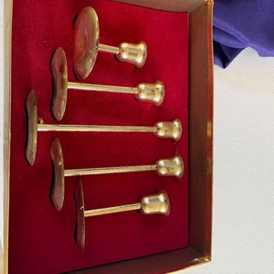 Vintage Brass Candle Stickers