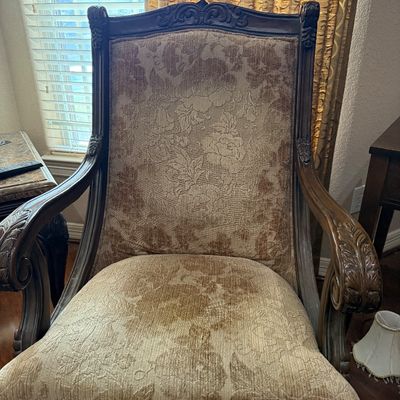 Sale Photo Thumbnail #142: High back comfort chairs.