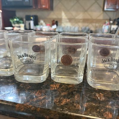 jack Daniels Whiskey Glasses assorted Styles