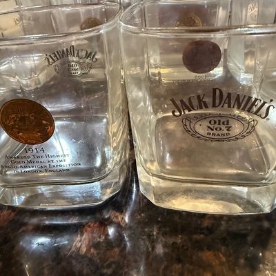 Large stock of whiskyy glasses.