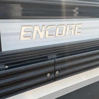 Sale Photo Thumbnail #9: 1-MUST SEE!! - 2020 Manitou Encore Pontoon - Tritoon
23’ Long!!
Comes with trailer and cover!!
VERY LOW HOURS AND MILES!!
73 Hours and 423 miles!!
Mechanical Canopy!!
KICKER Sound System!!
GARMIN Display!!
Tritoon!!
250 HP Fourstroke Suzuki Motor!!
Inte