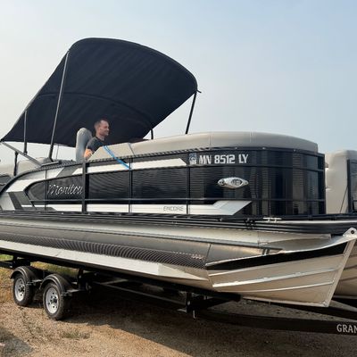 Sale Photo Thumbnail #55: 1-MUST SEE!! - 2020 Manitou Encore Pontoon - Tritoon
23’ Long!!
Comes with trailer and cover!!
VERY LOW HOURS AND MILES!!
73 Hours and 423 miles!!
Mechanical Canopy!!
KICKER Sound System!!
GARMIN Display!!
Tritoon!!
250 HP Fourstroke Suzuki Motor!!
Inte