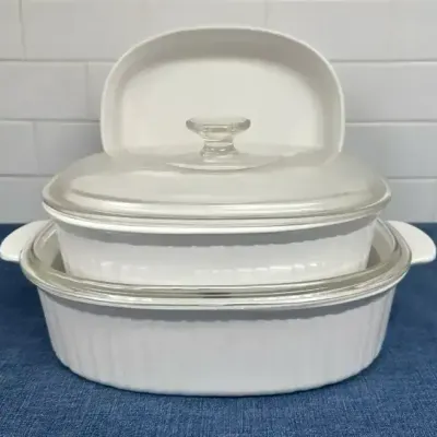 French White Corningware