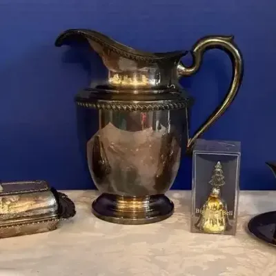 Silver Plated Service Pieces #1