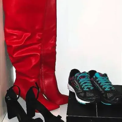 I.N.C. International Concepts Boots, Brooks Sneakers And Charlotte Ruse Heels