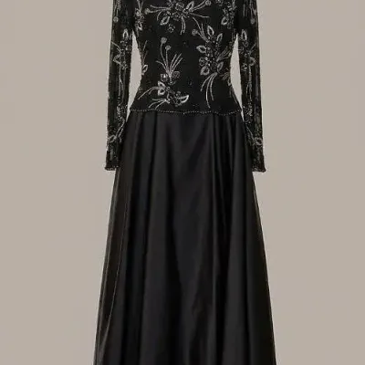 Montage Black Dress