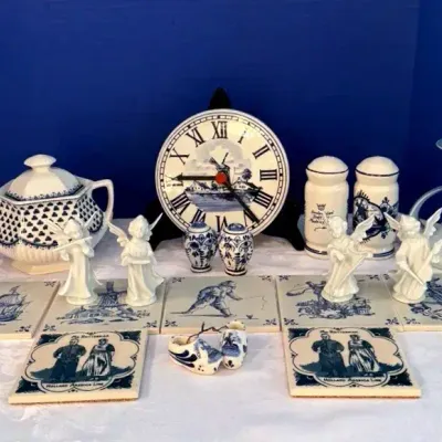 Delft, Royal Copenhagen, Mosa, Adams