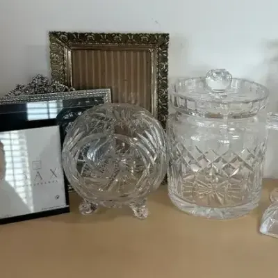 Waterford Crystal And Frames