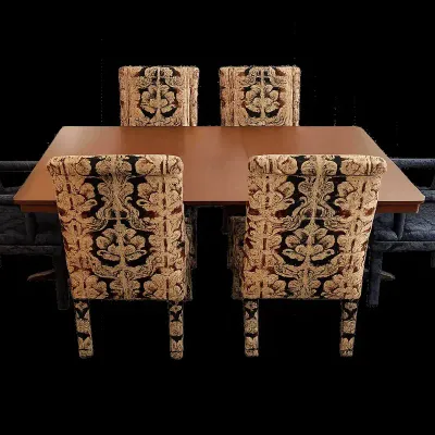 Duncan Phyfe-Style Dining Table
