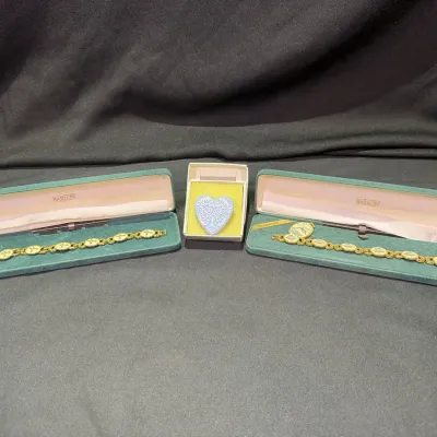 Signed Costume Jewelry - Barlow & Wedgwood Pieces  