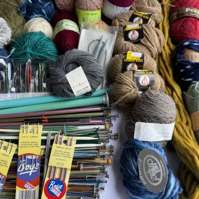 High End Yarn, Knit Pick Mosaic Wood Needles, and More