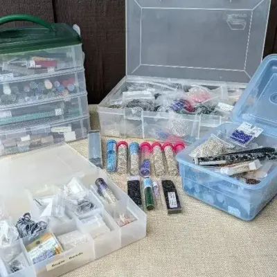Seed Beads and Bugle Beads