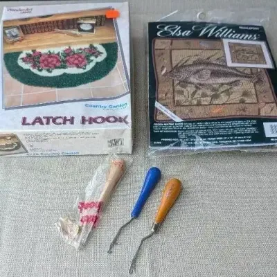 Latchhook and Needlepoint Kits