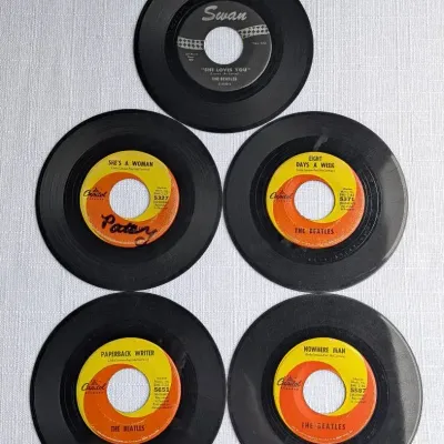 The Beatles 45 RPM  Records