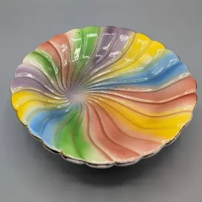 Chase Ceramic Pinwheel Dish