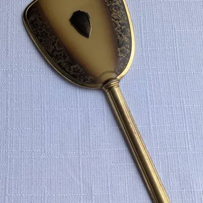 Art Deco Vanity Hand Mirror 