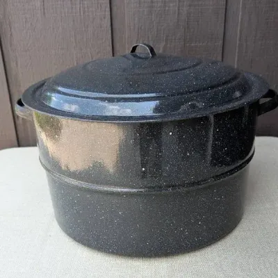Graniteware Canning Kettle